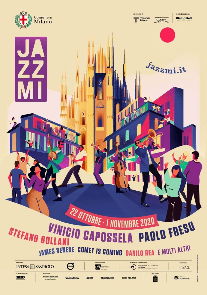 JazzMi 2020: dal 22 ottobre al 1° novembre JazzMi torna a Milano nei grandi teatri e in tutti i quartieri 